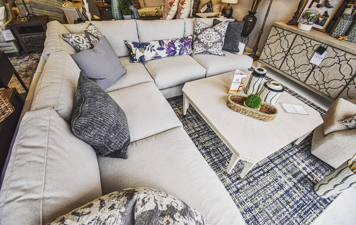 Mila Sectional Right Arm Facing Chaise Elite Furniture Designs